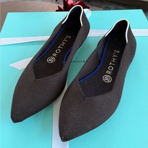 Rothy's Black and Blue Women's Flats